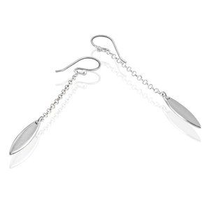 Klaebu STERLING SILVER Chain DROP EARRINGS e10058